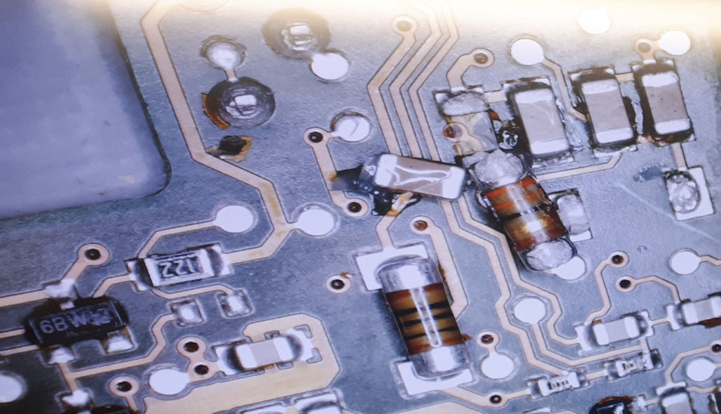 Відновлена плата Webasto після ремонту